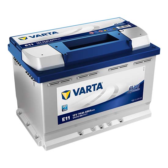 Akumulator VARTA Blue Dynamic E11 74Ah 680A EN