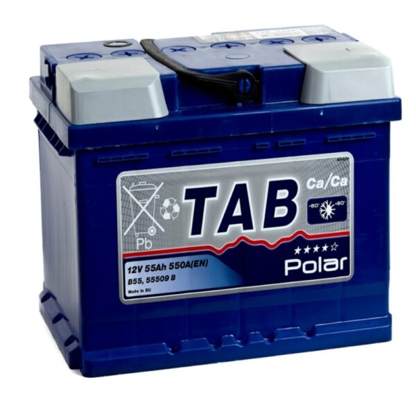 Akumulator TAB POLAR BLUE 55Ah 550A niski