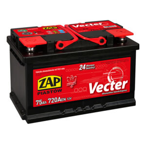 Akumulator ZAP Vecter 75Ah 720A wysoka PRAWY PLUS