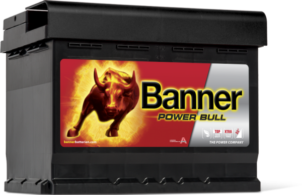 Akumulator Banner Power Bull 62Ah 550A EN PRAWY PLUS