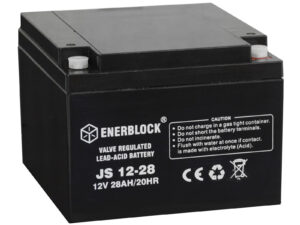 Akumulator ENERBLOCK AGM JS12-28 12V 28 Ah