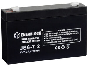 Akumulator ENERBLOCK AGM JS6-7.2 6V 7,2 Ah