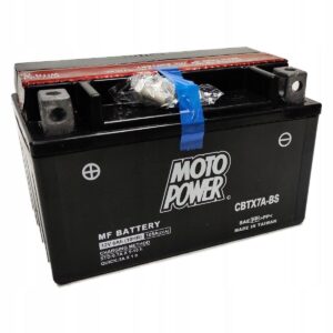 Akumulator motocyklowy MotoPower CBTX7A-BS YTX7A-BS