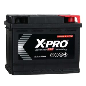 Akumulator X-PRO EFB 60Ah 560A EN Prawy Plus