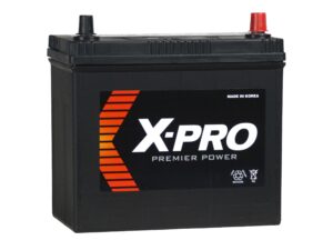 Akumulator X-PRO 45Ah 430A EN Japan Prawy Plus
