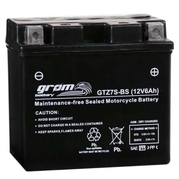 Akumulator motocyklowy GROM GTZ7S-BS