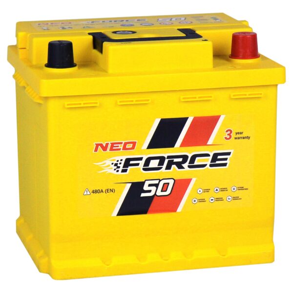 Akumulator Neo Force 50Ah 480A DN