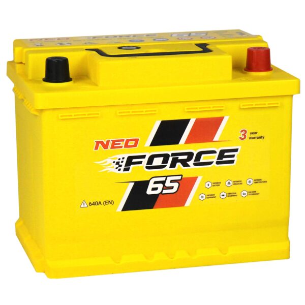 Akumulator Neo Force 65Ah 640A DN