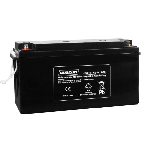 Akumulator żelowy GROM 12V 150Ah LPG12-150