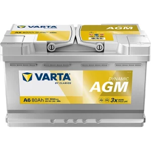 Akumulator VARTA Silver Dynamic A6 80Ah 800A START&STOP AGM ( wcześniej F21 )