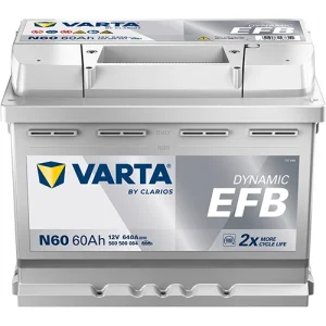 Akumulator VARTA Blue Dynamic EFB START&STOP N60 60Ah