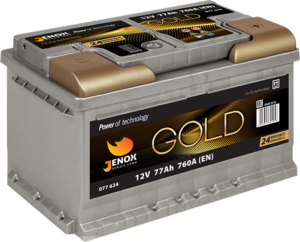 Akumulator Jenox Gold 77Ah 760A (R077624ZA)