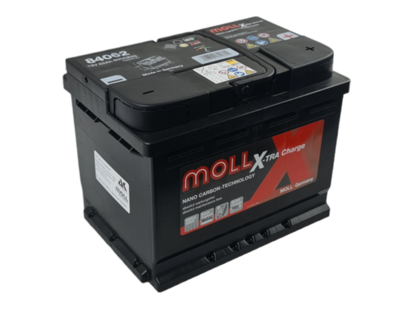 Akumulator Moll X-tra Charge 62Ah 600A