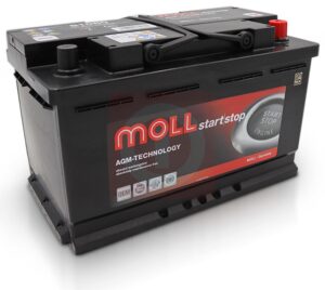 Akumulator Moll Start&Stop AGM 80Ah 800A