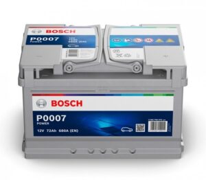 Akumulator Bosch 72Ah 680A EN P0007 PRAWY PLUS