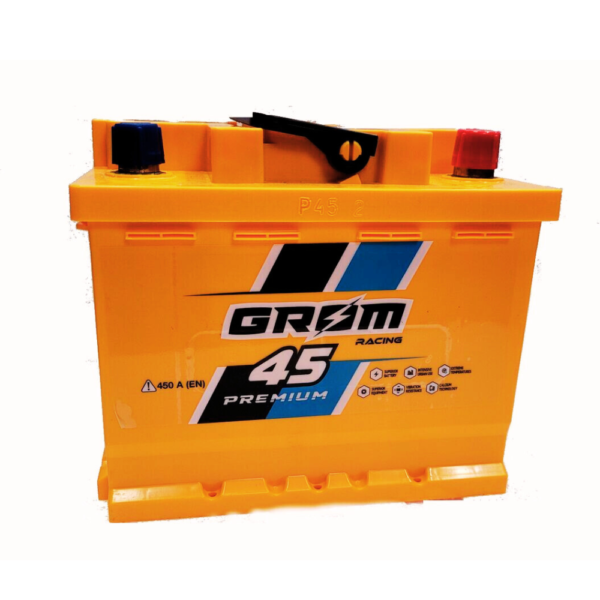Akumulator Grom Racing 45Ah 450A EN PRAWY PLUS