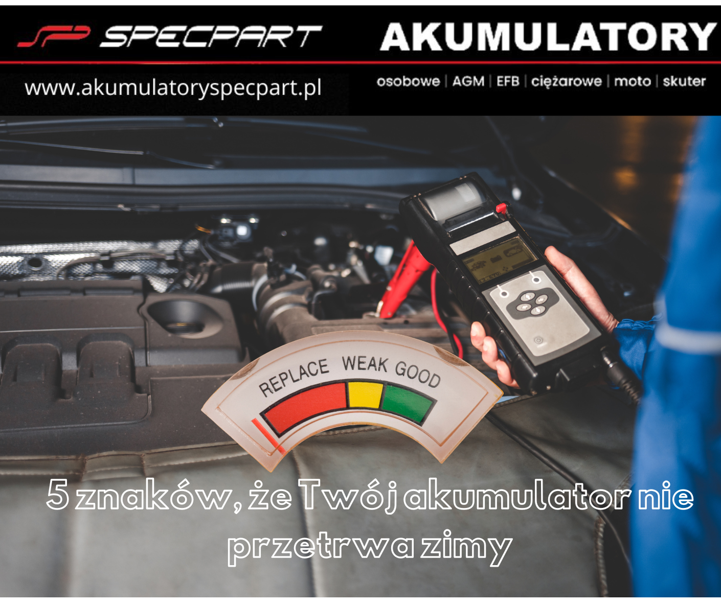 Akumulatory Specpart Kraków Nowa Huta Okulickiego