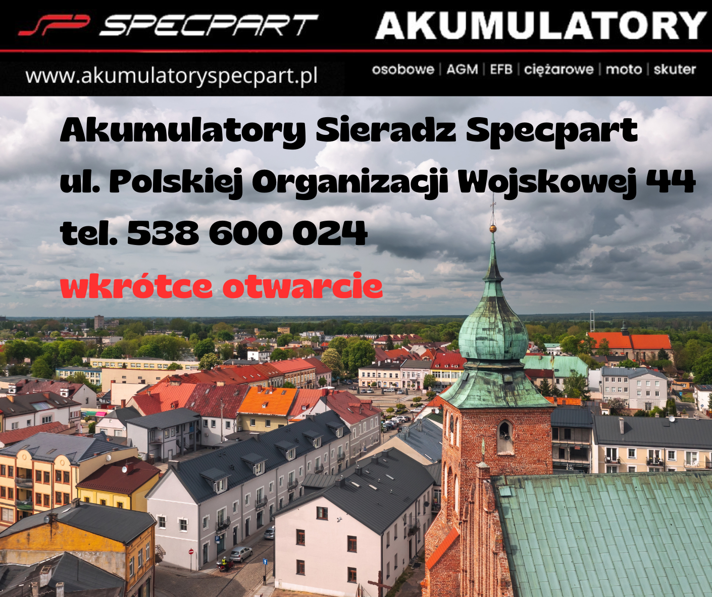 Akumulatory Sieradz Specpart