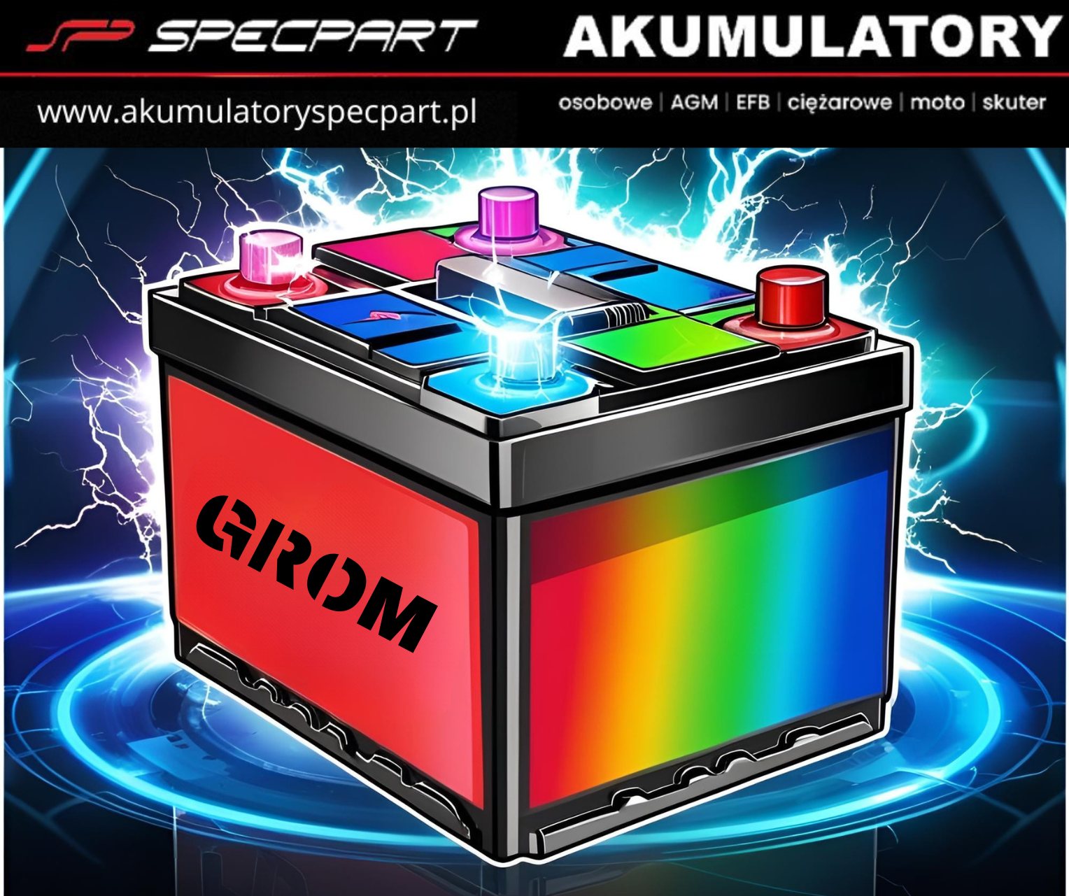 Akumulatory Specpart Kraków Podgórze Duchackie