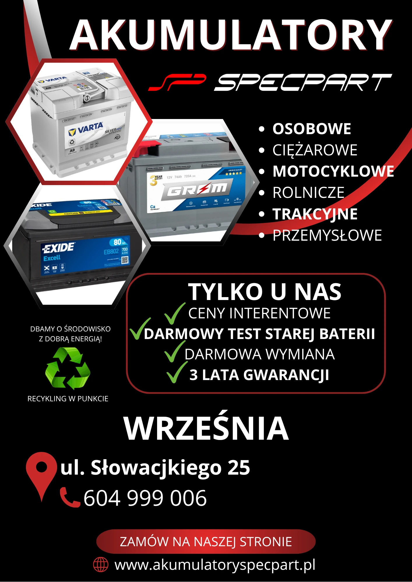 Akumulatory Września Specpart