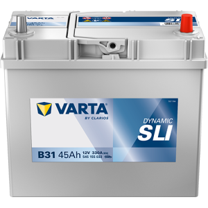 Akumulator VARTA Blue Dynamic B31 45Ah 330A EN P+ Japan